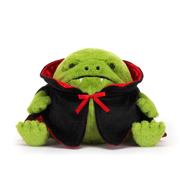 Jellycat Vampire Ricky Rain Frog Plush