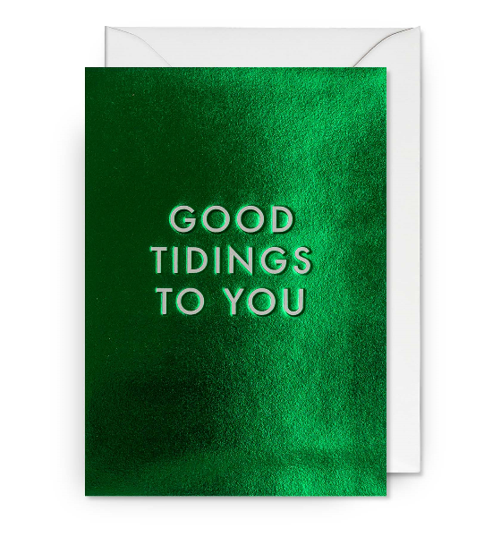 Good Tidings Christmas Card