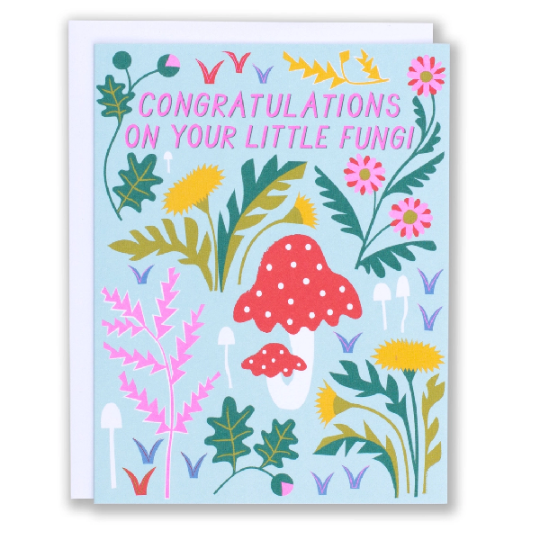 Little Fungi New Baby Card