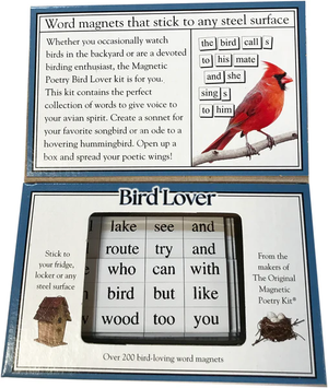 Magnetic Poetry Kit | Bird Lover