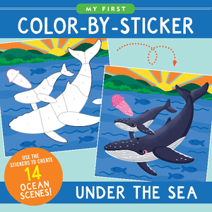 Color-By-Sticker Under The Sea Activity Book