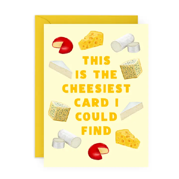 Cheesiest Card I Could Find Birthday Card
