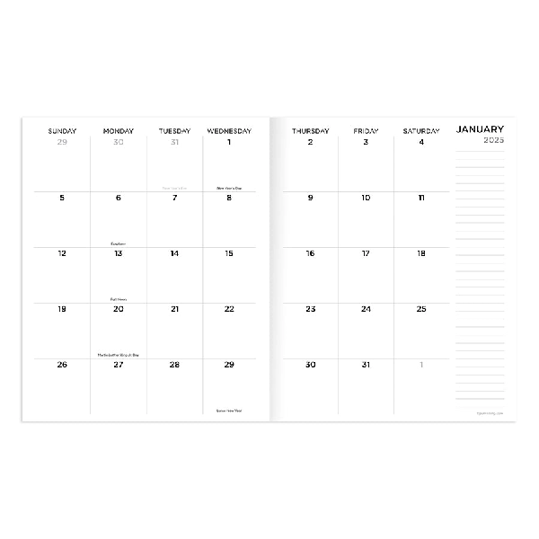 2025 Medium Monthly Planner | Colour Stacks