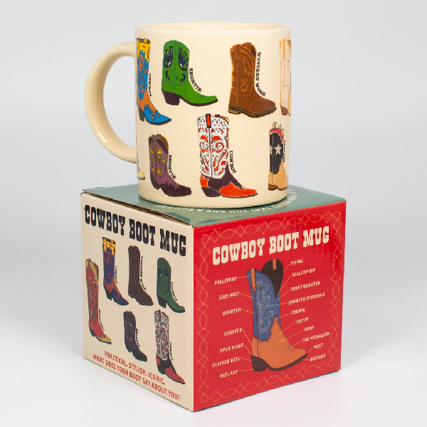 Unemployed Philosopher's Guild Mug | Cowboy Boot