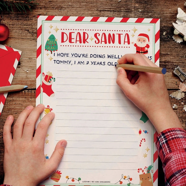 Dear Santa Stationery Set