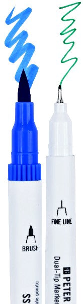 Dual-Tip Marker Set