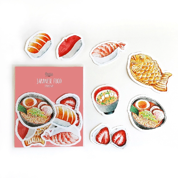 Japanese Food Sticker Set