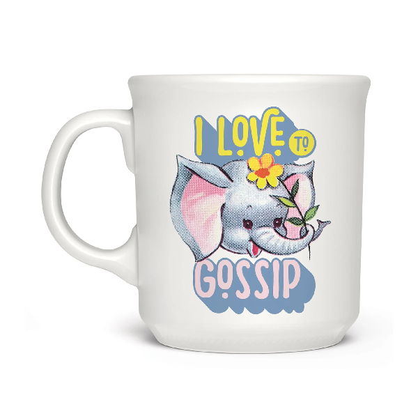 Fred & Friends Mug | Love To Gossip