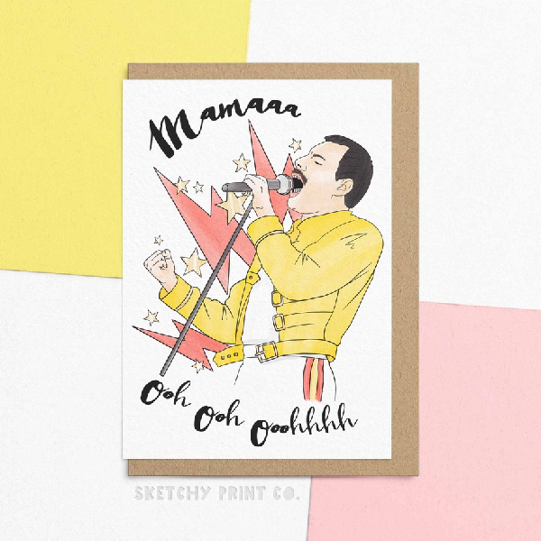 Mama Ooooh Baby Card