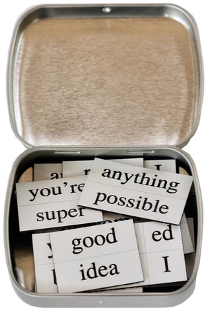 Mini Magnetic Poetry Kit | Awesome