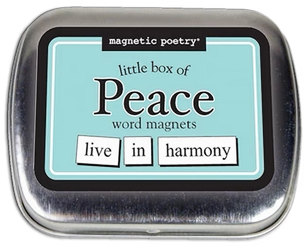 Mini Magnetic Poetry Kit | Peace