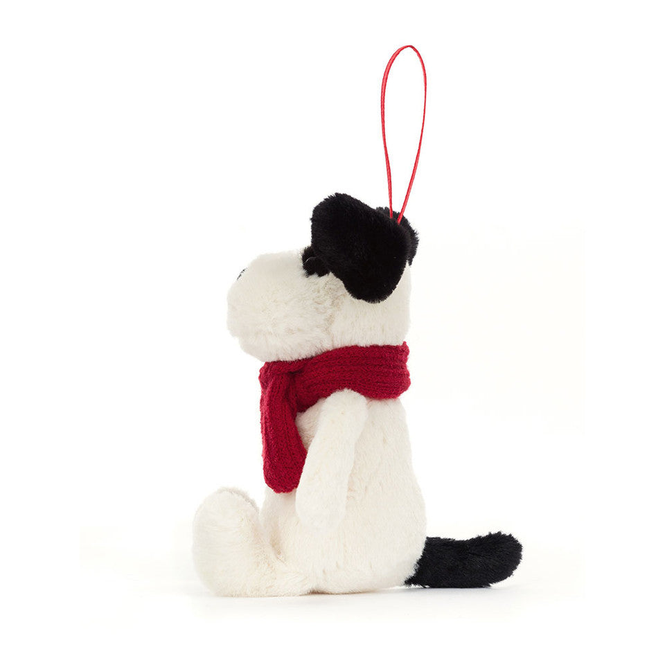 Jellycat Bashful Puppy Plush Ornament