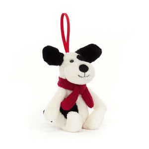 Jellycat Bashful Puppy Plush Ornament