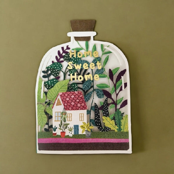 Terrarium New Home Card