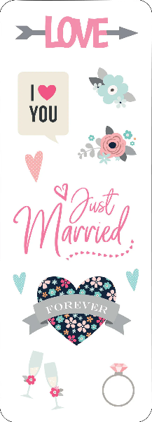 Wedding Sticker Set