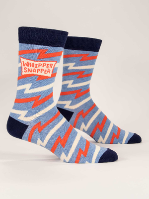 Blue Q Men's Crew Socks | Whippersnapper