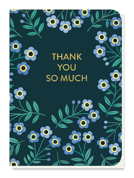 Forget Me Nots Thank You Card