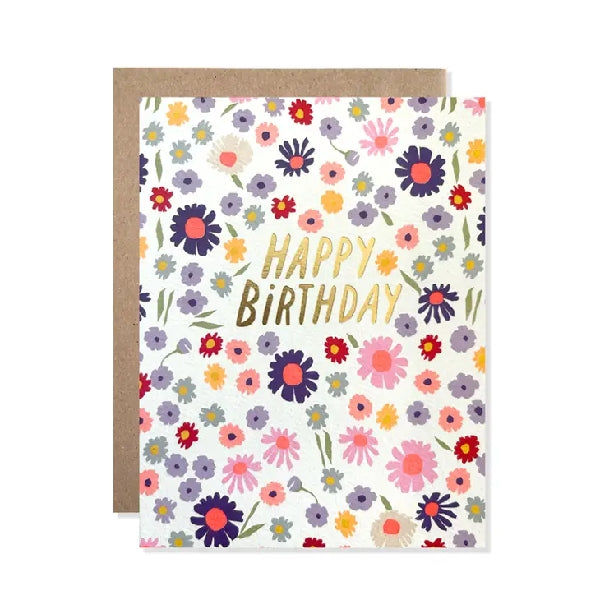 Brittani Flowers Birthday Card | Birthday Cards | The Gifted Type